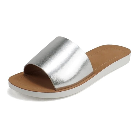 Sandalias Brillia™ – Estilo Metalizado con Máxima Comodidad