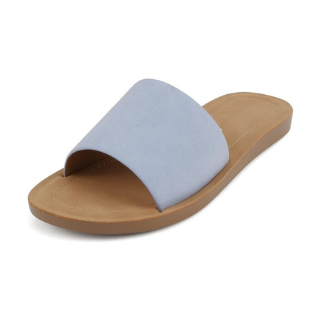 Sandalias Maréa™ – Elegancia Azul para el Verano